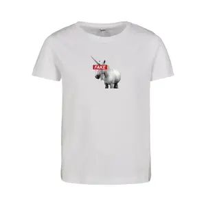 Child's T-shirt Mister Tee fake unicorn image-0