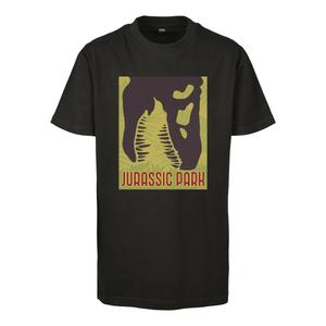 mtk120-00007-t-shirt-for-barn-mister-tee-jurassic-park-big-logo-svart