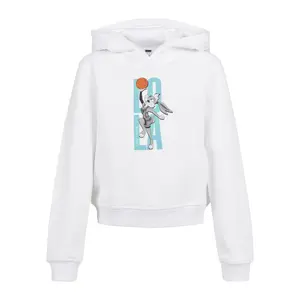 Child hoodie Mister Tee space jam lola jumping cropped image-0