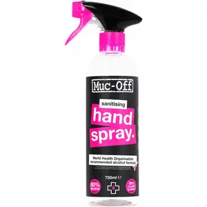 Antibacterial hand cleansing gel spray Muc-Off 750 ml image-0