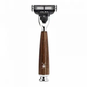 Kit na holení bezpečnostní frêne Mühle Rytmo Mach3 Pur (x3) image-2