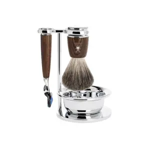 Ash Safety Razor Kit Mühle Rytmo Fusion Pur (x4) image-0