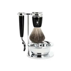Kit til barbering Mühle Rytmo Mach3 Pur (x4) image-0