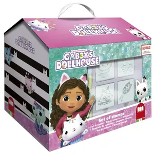 20-piece stationery set Multiprint Gabbys Dollhouse house image-0