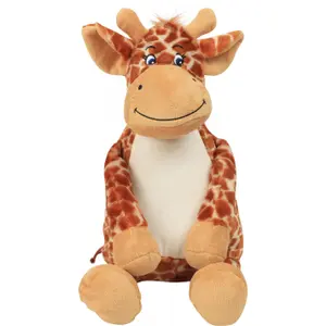 Zipped plush Mumbles Giraffe
