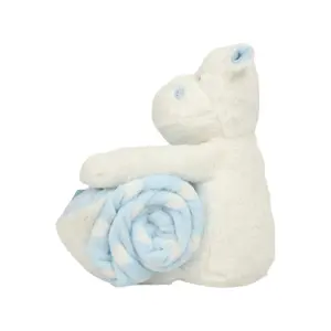 Plush with Blanket Mumbles Hippopotame image-3