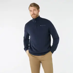 Fél cipzáras pulóver Musto Evo image-1