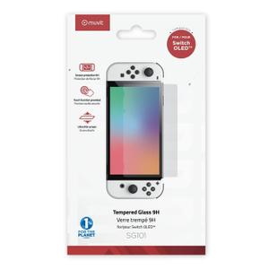 Verre trempé nintendo switch oled Muvit Gaming Trempe image-1