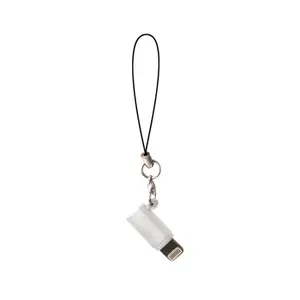 Micro-USB-/Lightning-Adapter mit Clip Muvit