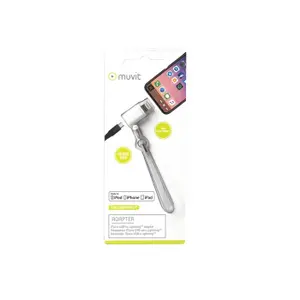 Micro-USB-/Lightning-Adapter mit Clip Muvit image-1