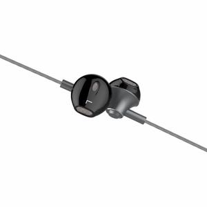 Écouteur kit piéton stéreo jack aluminium Muvit M1B image-1