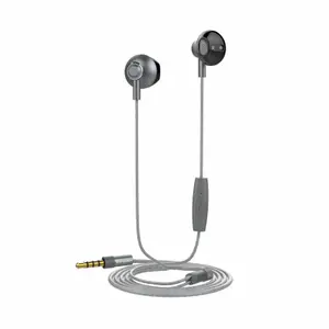 Écouteur kit piéton stéreo jack aluminium Muvit M1B