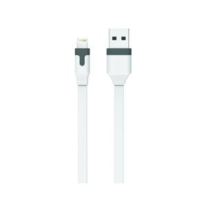 Câble plat charge et synchro Lightning/USB Muvit