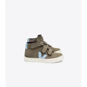 Children's shoes Veja Esplar Mid Nubuck MoonRock Steel image-0
