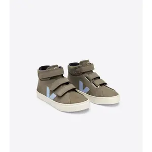 Children's shoes Veja Esplar Mid Nubuck MoonRock Steel image-1
