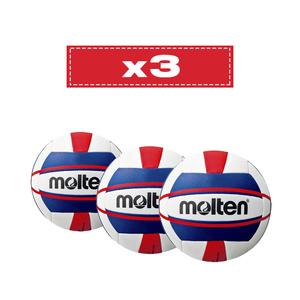 Lot de 3 ballons femme Beach-volley V5B1500