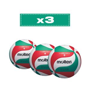Set of 3 Competition Balls Molten V5M4500