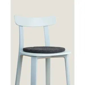 Round flat chair cushion Myfelt Hugo image-1