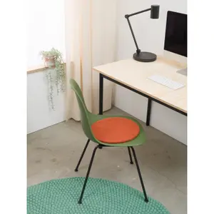 Cuscino rotondo per sedia piatta Myfelt Lora image-2
