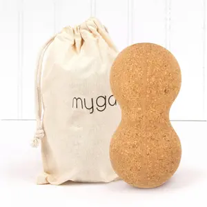 Cork massage ball Myga Peanut