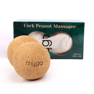 Cork massage ball Myga Peanut image-1