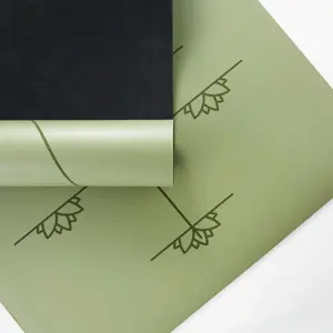 Extra Large Yoga Mat for Lotus Alignment Myga image-1