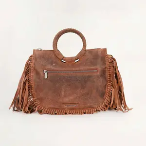 Handtasche aus Leder Myra Bag Loyal West Sedona image-1