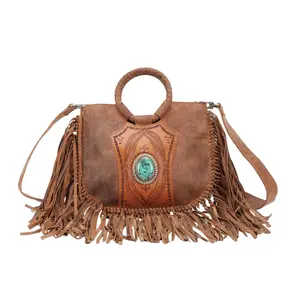 Leather Handbag Myra Bag Loyal West Sedona
