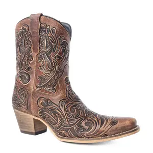 Cowboy-Stiefeletten Damen Myra Bag Paisley Vintage Patina image-1
