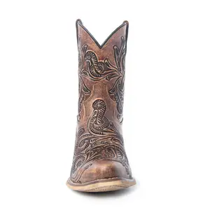 Cowboy-Stiefeletten Damen Myra Bag Paisley Vintage Patina image-3
