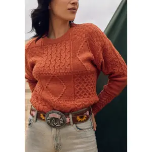 Women's leather belt Myra Bag image-3