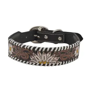 Leather dog collar Myra Bag image-1