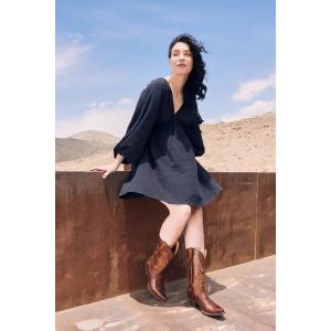 Dámské westernové boty Myra Bag Domingo Cereza image-3