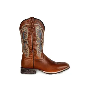Bottines en cuir à bout carré femme Myra Bag