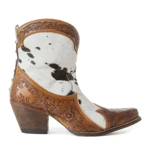 Leder-Cowboy-Stiefel Damen Myra Bag Sandy Mae