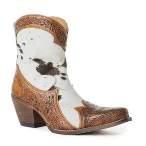 Leder-Cowboy-Stiefel Damen Myra Bag Sandy Mae image-1