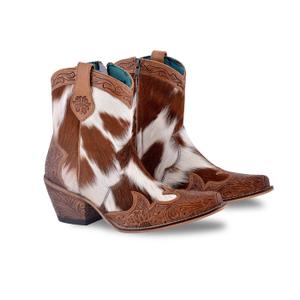 Skórzane botki dla kobiet Myra Bag Georgia Trail image-3