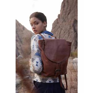 Kožený batoh pro ženy Myra Bag Lobeth image-4