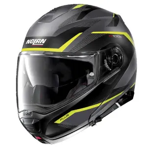 Casque moto modulable Nolan N100-5 plus Overland N-Com Flat Lava Grey 33 image-0