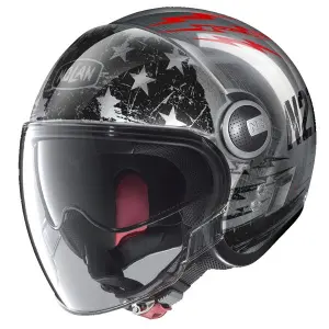Zestaw słuchawkowy Nolan N21 VISOR Jetfire Scratched Chrome 71 image-0