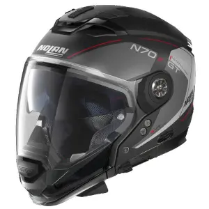 Motorrad Crossover Helm n70-2 gt Nolan Lakota N-Com Flat Grey 35 image-0