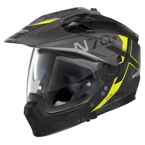 Casque moto modulable Nolan Crossover N70-2 X Bungee N-Com Flat 36 image-0