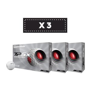 Set van 3 golfballen Taylormade TM21 Tp5x
