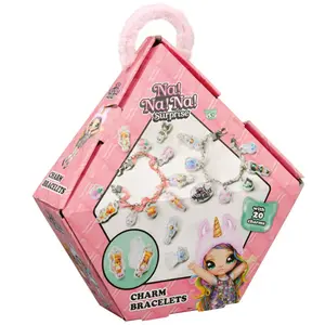 Creative bracelet kit with charms and na!na!na! stickers image-0