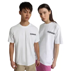 T-shirt Napapijri Kee Bright White image-3