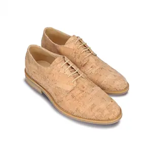 Derbie bout rond cap toe Nae Vegan Shoes Edu Cork image-1