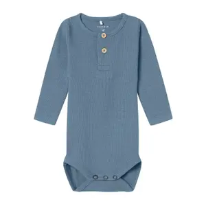 Baby boy long sleeve romper Name it Kab image-0