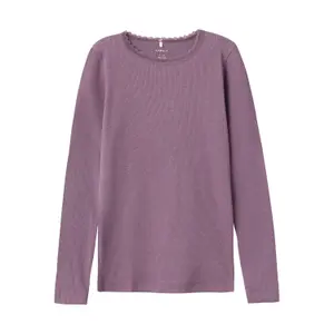 Girl's long sleeve T-shirt Name it Kab image-0