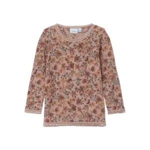 Girl's long sleeve T-shirt Name it Wang Wool Needle image-0