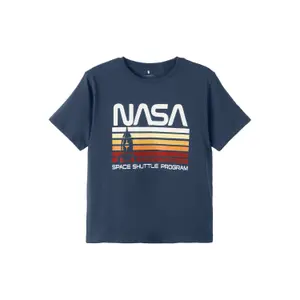 Child's T-shirt Name it Nkmjarig Nasa Nas image-0